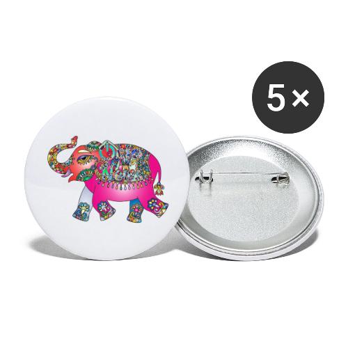 Elefante ON - Buttons large 2.2'' (5-pack)