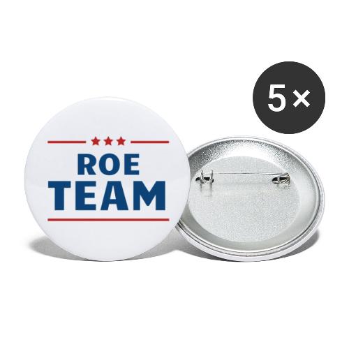 Roe Team - Buttons large 2.2'' (5-pack)