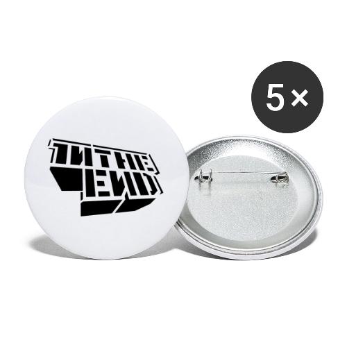 Meteora Stencil Logo - Buttons large 2.2'' (5-pack)