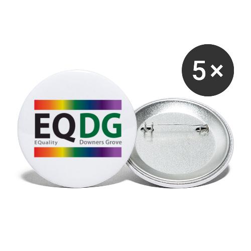 EQDG logo - Buttons large 2.2'' (5-pack)