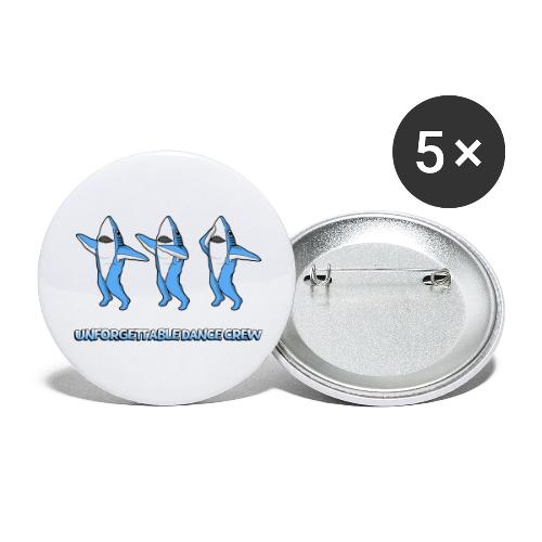 Dancing Sharks - Unforgettable Dance Party - Buttons large 2.2'' (5-pack)