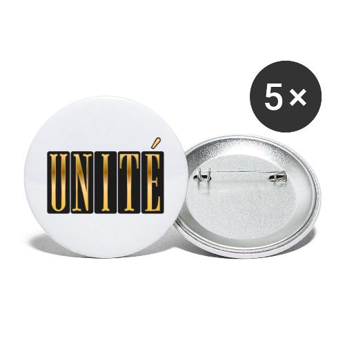 Unité Dorée - Buttons large 2.2'' (5-pack)