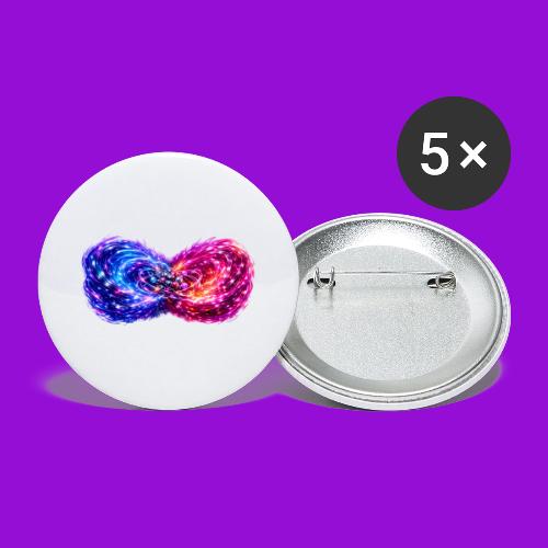 Atom - Buttons large 2.2'' (5-pack)