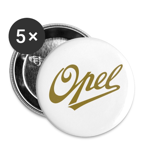 Opel Logo 1909 - Buttons large 2.2'' (5-pack)