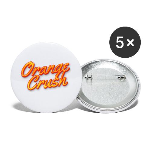 Orange Crush - Buttons large 2.2'' (5-pack)