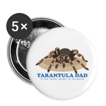 Tarantula Dad Of The Cutest Spider - Buttons large 2.2'' (5-pack) - white