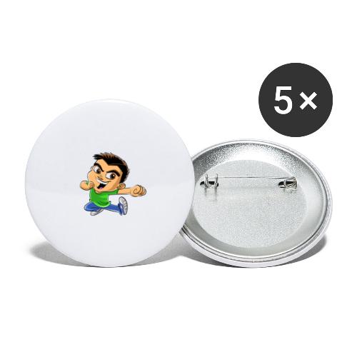 HobbyPig HobbyKarate - Buttons large 2.2'' (5-pack)