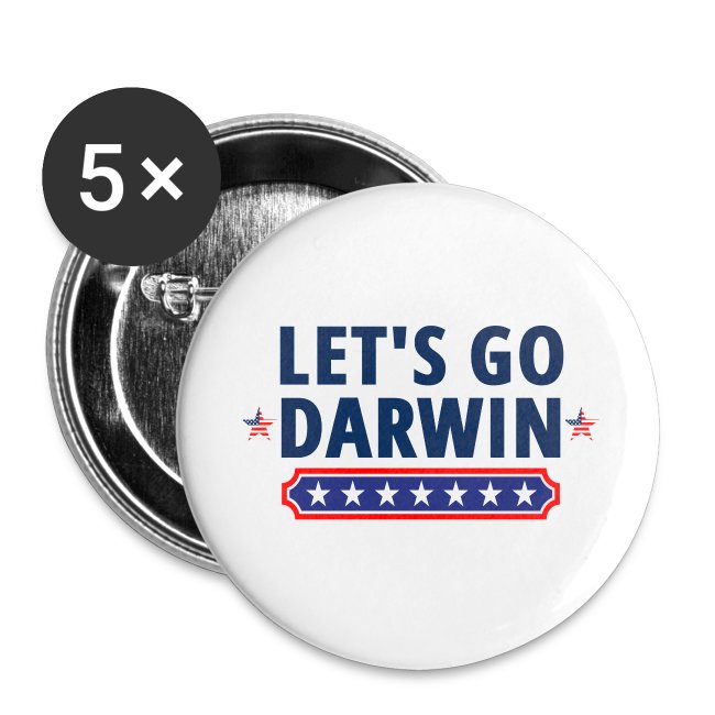 Let's Go DARWIN - USA Stars and Stripes