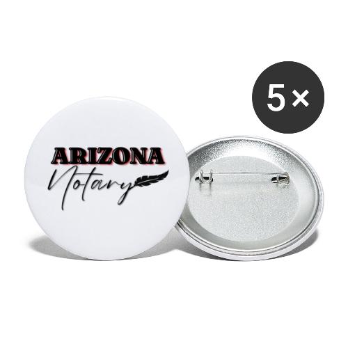 Arizona Notary - Buttons large 2.2'' (5-pack)