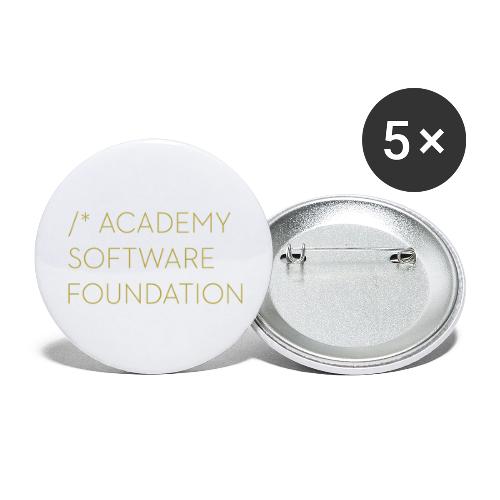 Academy Software Foundation - Buttons large 2.2'' (5-pack)