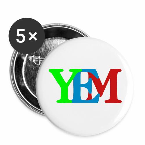 YEMpolo - Buttons large 2.2'' (5-pack)