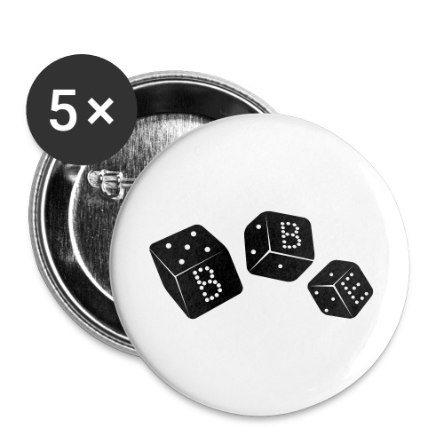 black box_vector2 - Buttons large 2.2'' (5-pack)