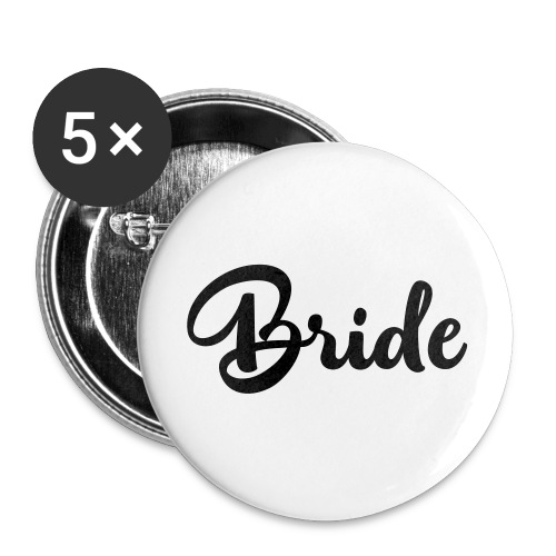 bride - Buttons large 2.2'' (5-pack)