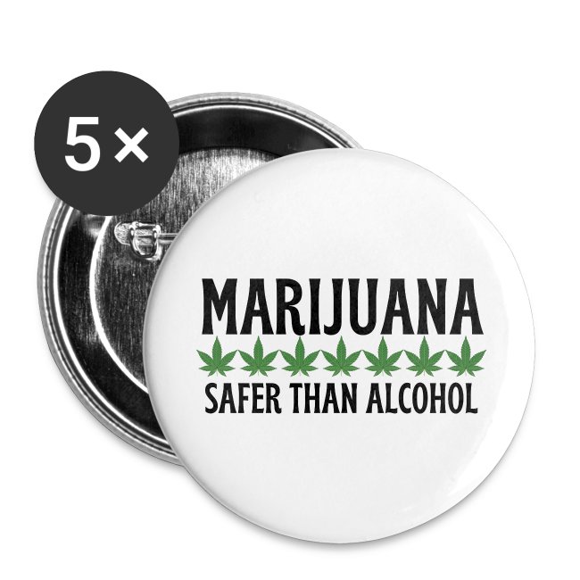 MARIJUANA Safer Than Alcohol - Marijuana Leaves