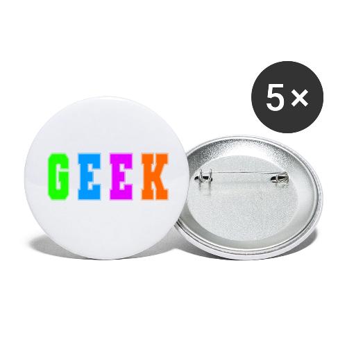 Certified Geek Mode - Buttons large 2.2'' (5-pack)
