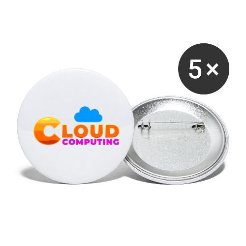 Cloud Computing - Buttons large 2.2'' (5-pack)