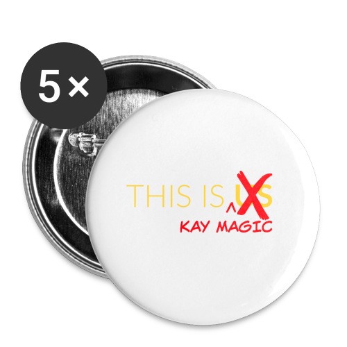 This Is Kay Magic - Buttons large 2.2'' (5-pack)
