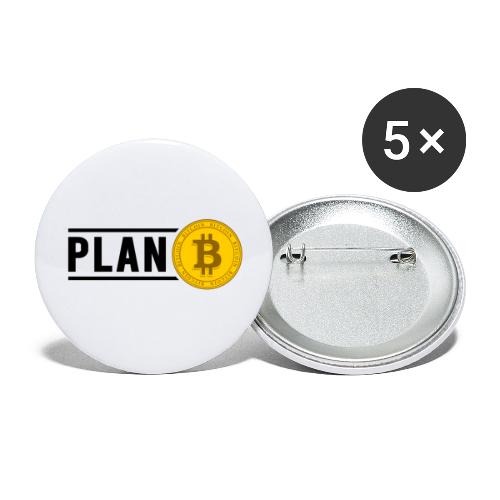 BITCOIN SHIRT STYLE Ethics - Buttons large 2.2'' (5-pack)
