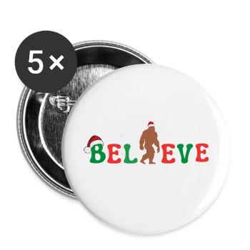 Belive. - Buttons large 2.2'' (5-pack) - white