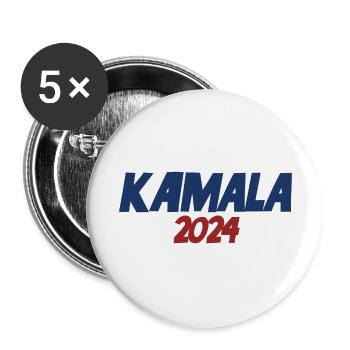 Kamala 2024 - Buttons large 2.2'' (5-pack) - white