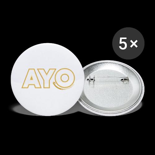 AyoGaming's Logo v1 - Buttons large 2.2'' (5-pack)