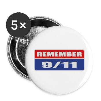REM 9/11 - Buttons large 2.2'' (5-pack) - white