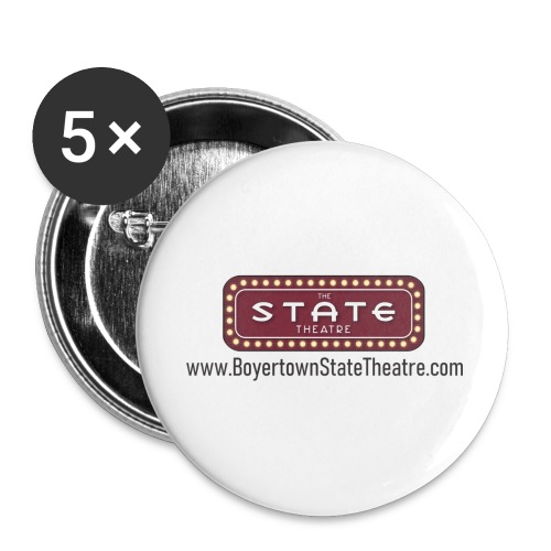 Boyertown State Theatre Swag - Buttons large 2.2'' (5-pack)