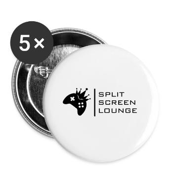 Split Screen Concepts - Buttons large 2.2'' (5-pack) - white