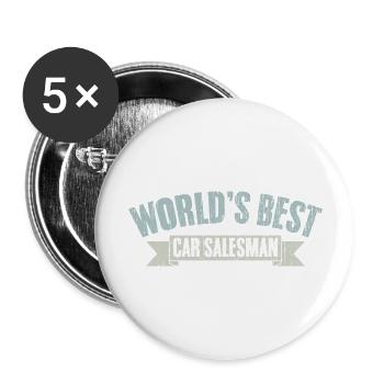 Cool Automobile Dealership For The World s Best - Buttons large 2.2'' (5-pack) - white