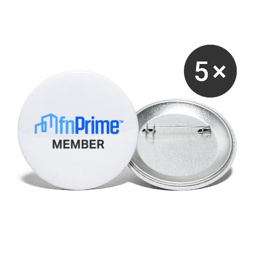 fnPrime button - Buttons large 2.2'' (5-pack)