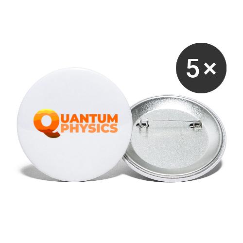Quantum Physics - Buttons large 2.2'' (5-pack)