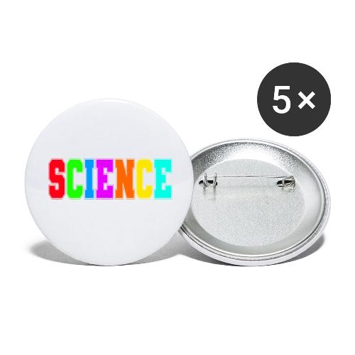 Spectrum of Science - Buttons large 2.2'' (5-pack)