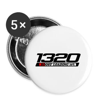Boost Loading - Buttons large 2.2'' (5-pack) - white