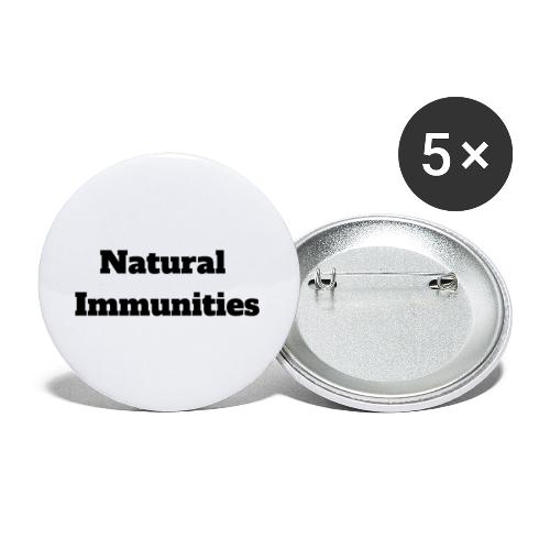 Natural Immunities - Buttons large 2.2'' (5-pack)