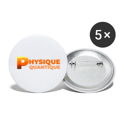 Quantum physics - Buttons large 2.2'' (5-pack)