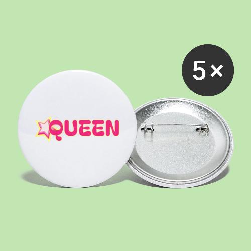 queen high resolution logo transparent 1 - Buttons large 2.2'' (5-pack)