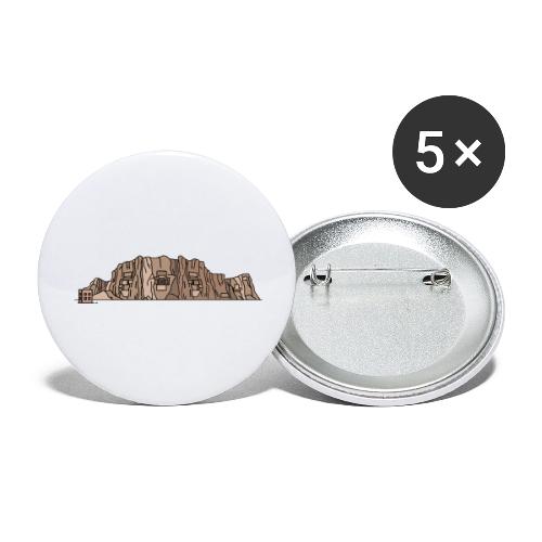 Naqshe Rostam Persepolis - Buttons large 2.2'' (5-pack)