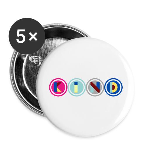 Kind Quotes - Buttons large 2.2'' (5-pack)