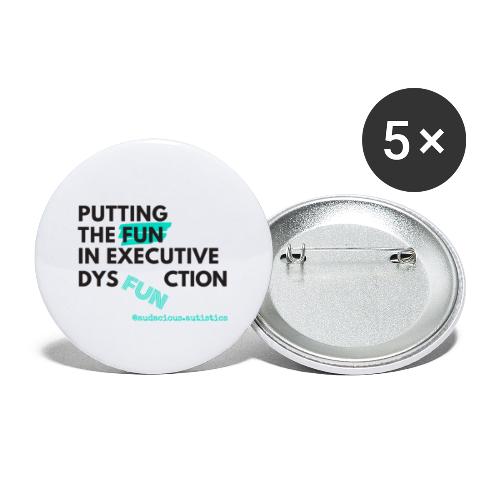 Put the FUN [No back] - Buttons large 2.2'' (5-pack)