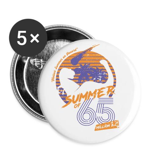 Summer of 65 million B.C. - Orange - Buttons large 2.2'' (5-pack)