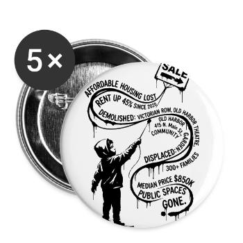 For Sale Kite Child Stencil - Buttons large 2.2'' (5-pack) - white