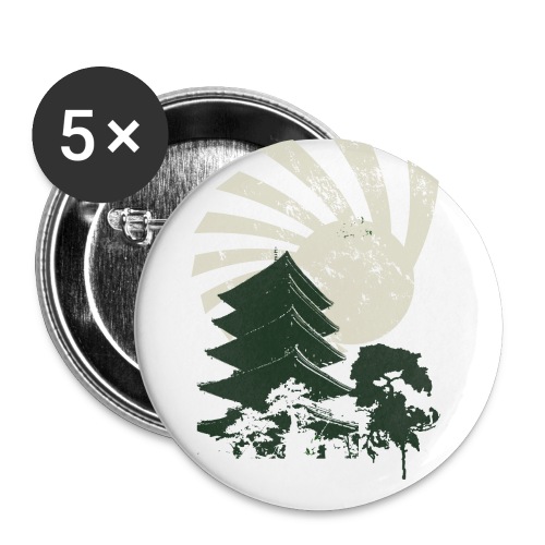 chinese graphic design 2 - Buttons large 2.2'' (5-pack)