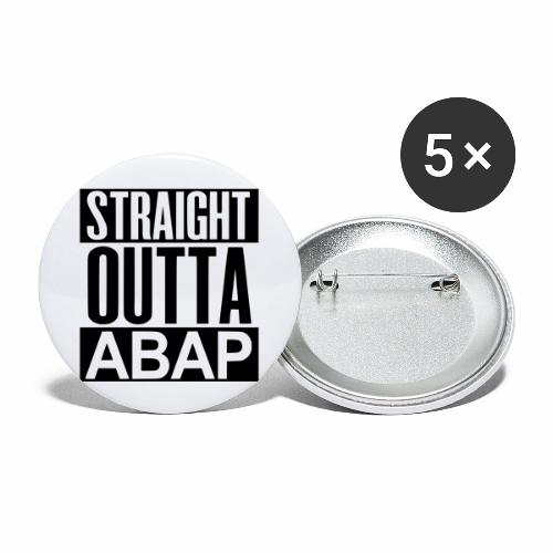 StraightOuttaABAP - Buttons large 2.2'' (5-pack)