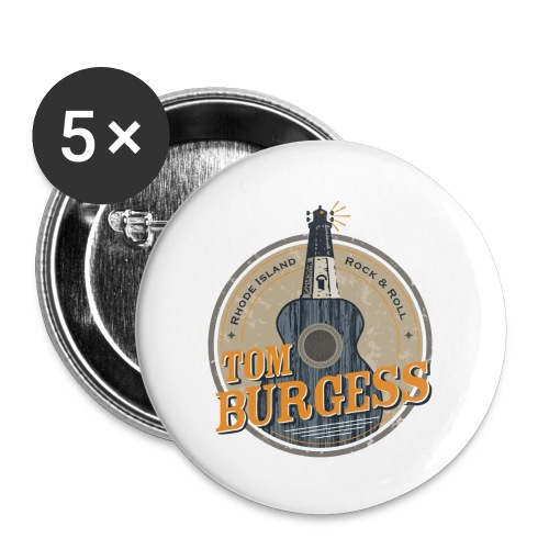 Tom Burgess - Buttons large 2.2'' (5-pack)