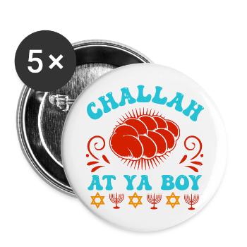 Jewish Holiday At Ya Boy - Buttons large 2.2'' (5-pack) - white