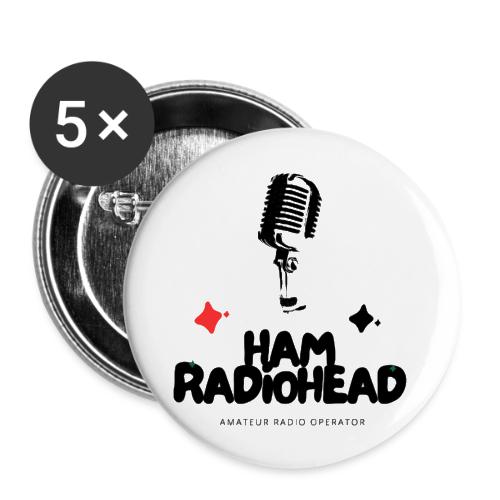 HAM RADIOHEAD - Buttons large 2.2'' (5-pack)