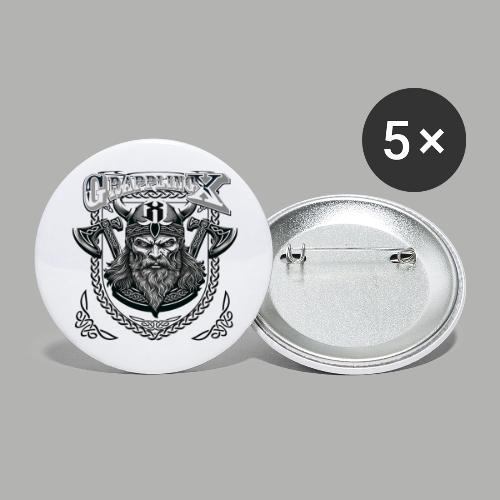 Viking - Buttons large 2.2'' (5-pack)