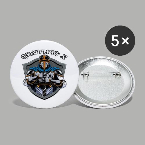 Knight - Buttons large 2.2'' (5-pack)