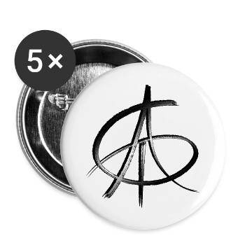 G. Adell Signature - Buttons large 2.2'' (5-pack) - white