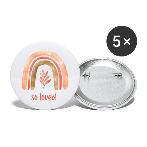 So loved - Buttons large 2.2'' (5-pack)